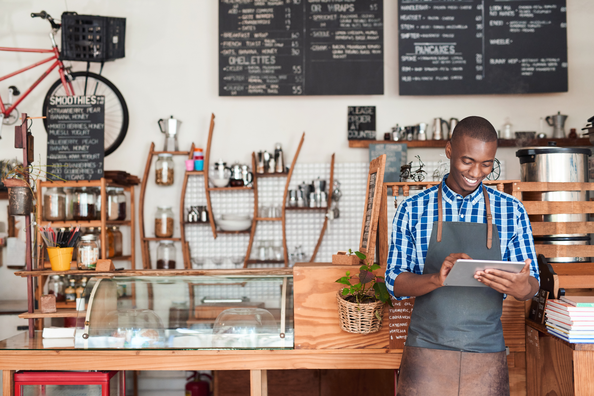 Shop owner. Entrepreneur. Young entrepreneurs examples.