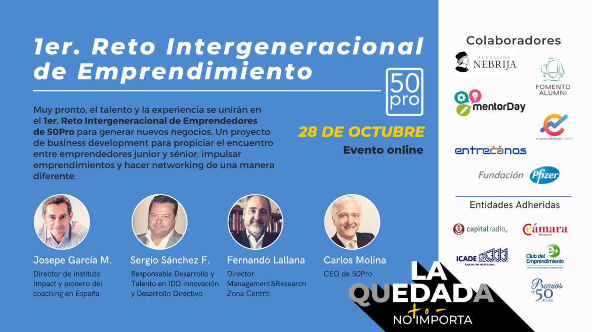 Primer reto intergeneracional de emprendimiento