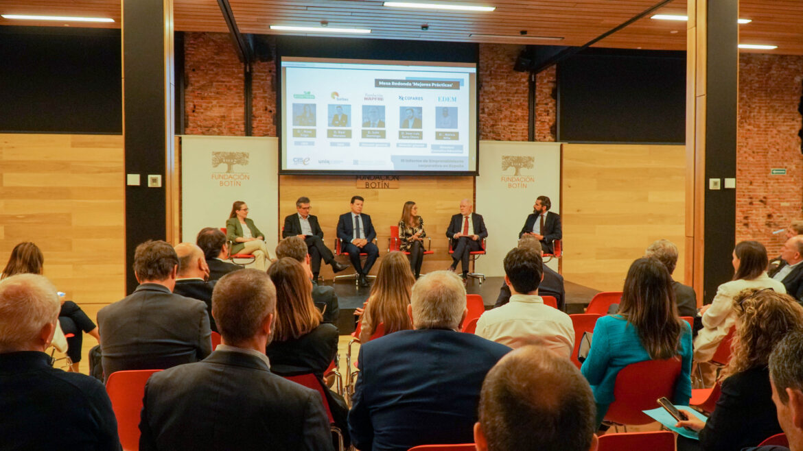Mesa redonda ‘Buenas Prácticas’ Presentación III Informe Emprendimiento Corporativo en España intraemprendimiento corporativo