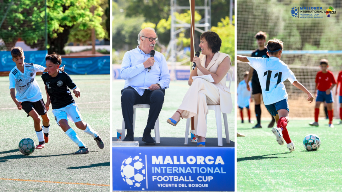 Mallorca acoge la IV edición del torneo de fútbol Mallorca International Football Cup, Vicente Del Bosque