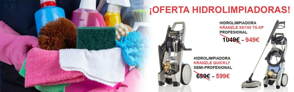 Utiles Empaso incorpora a su catálogo hidrolimpiadoras Kranzle con precios especiales de lanzamiento