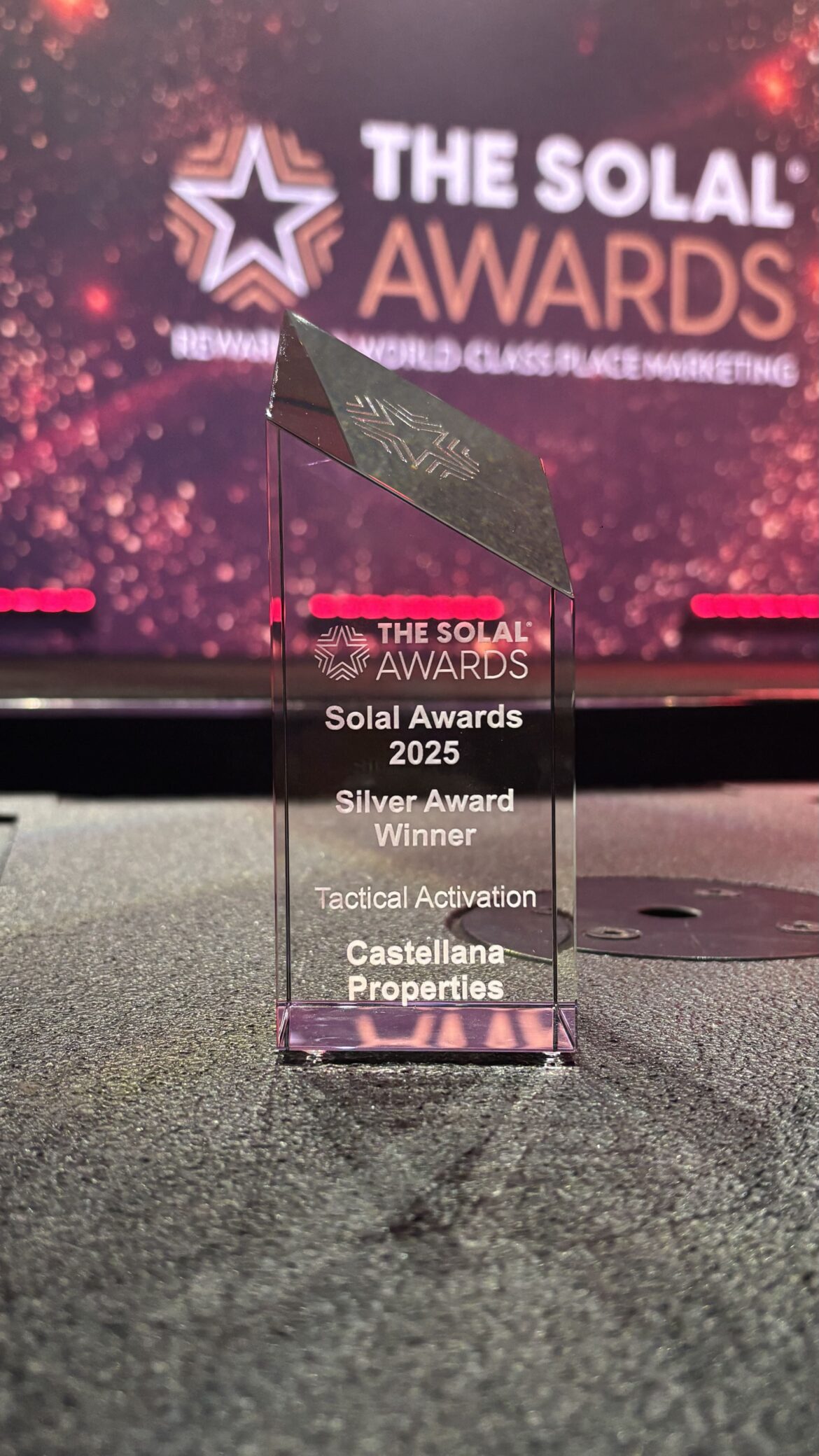 Castellana Properties premiada en los Solal Awards 2025 en la categoría Tactical Activation por ‘La Fábrica de Chocolate’