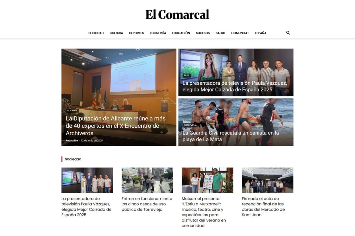 Nace El Comarcal, el nuevo diario digital de proximidad para toda la provincia de Alicante