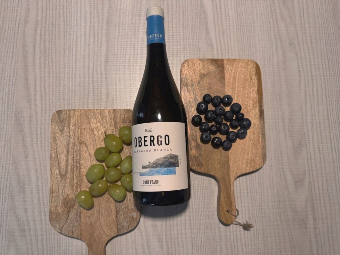 Bodegas Obergo se consolida como referente internacional desde la D.O.P. Somontano con el lanzamiento de su nuevo Obergo Expression Garnacha Blanca