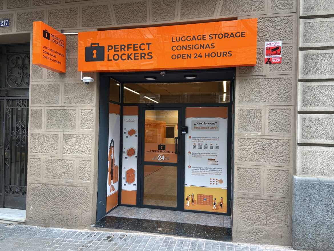 Perfect Lockers revoluciona las consignas de equipaje en Barcelona con un servicio seguro y muy económico