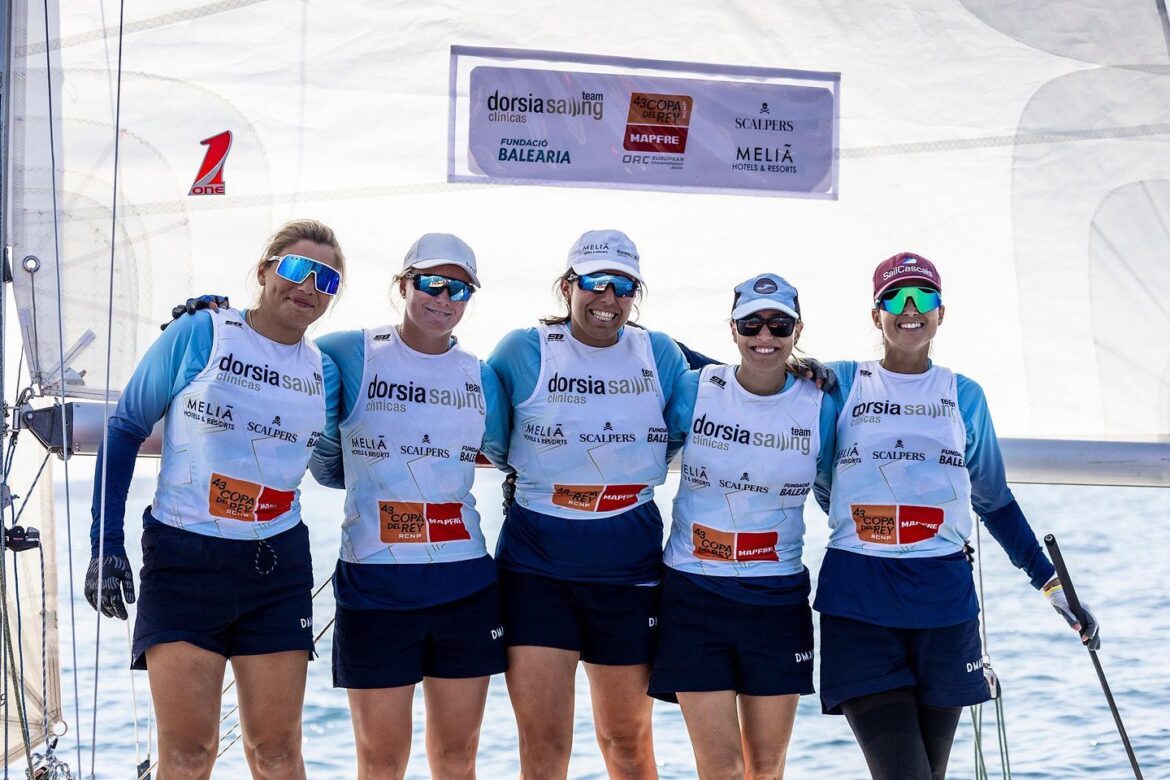 El Dorsia Sailing Team cierra la Copa del Rey de Vela en el TOP 10 de la clasificación general