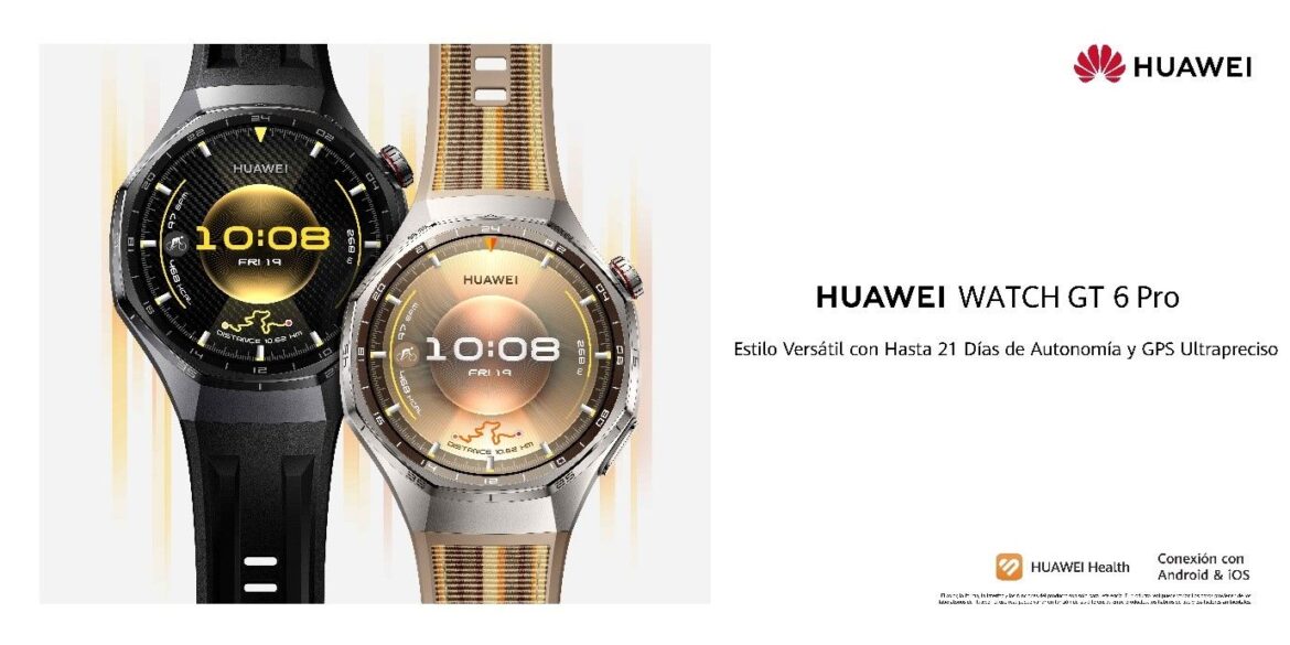 gt6 HUAWEI WATCH GT 6 Series: el smartwatch premium líder en autonomía y rendimiento deportivo