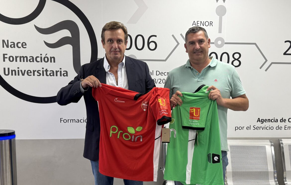 Formación Universitaria se convierte en patrocinador oficial del BM Proin Sevilla