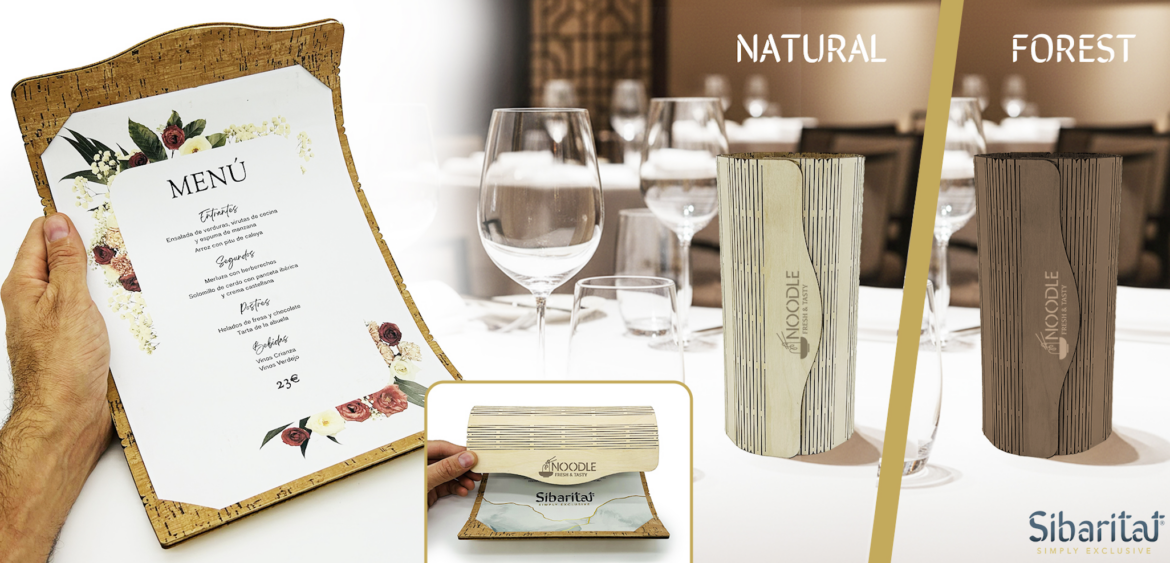Sibaritat revoluciona la restauración con el primer portamenú enrollable del mercado