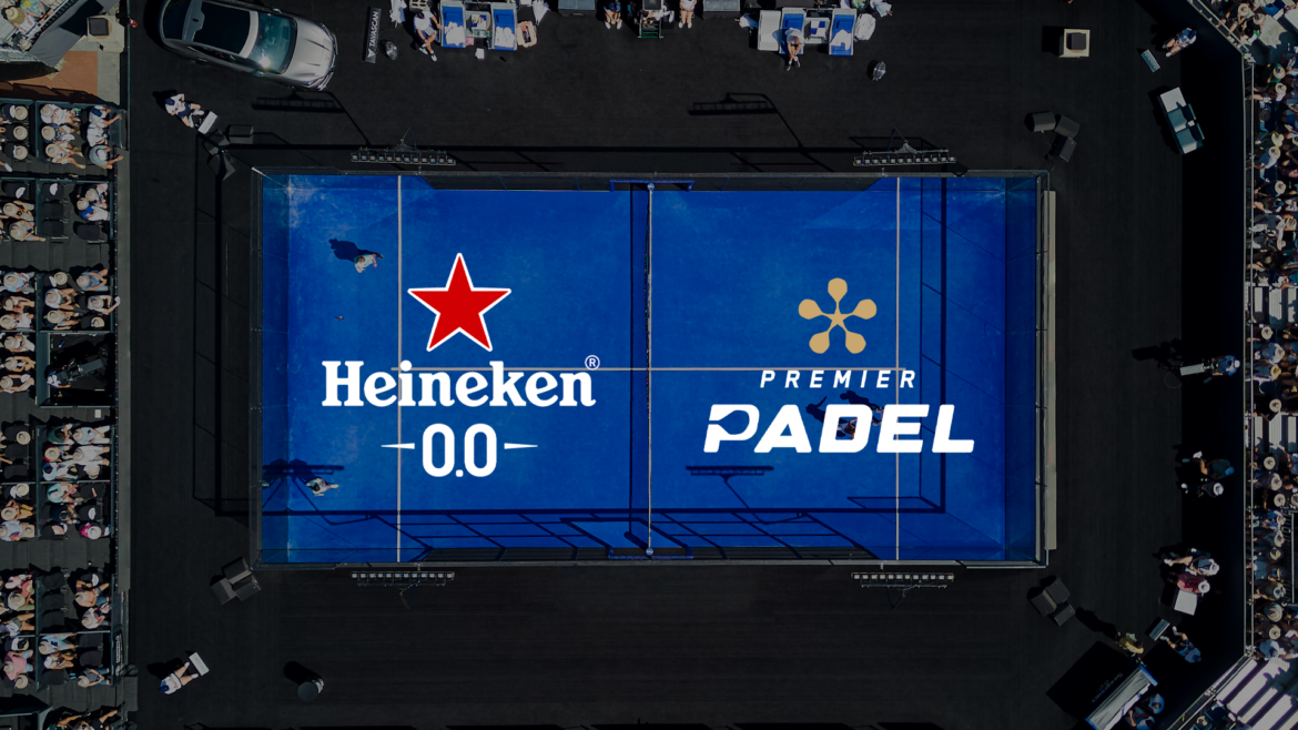 Heineken® 0.0 firma una asociación global con Premier Padel que marca su debut en el deporte de mayor crecimiento del mundo
