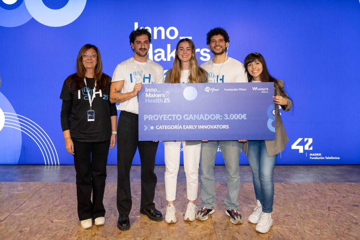 BioPatch gana Innomakers4Health, el programa de innovación de Wayra, Pfizer y Fundación Pfizer que impulsa el emprendimiento en salud