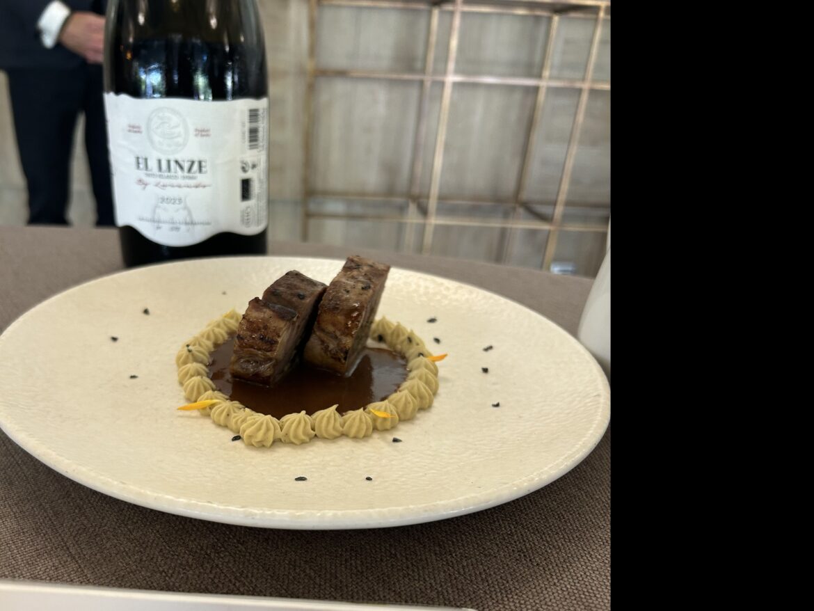 Pluma ibérica, setas y oloroso, receta ganadora del X Concurso Nacional de Cocina con Carnes a la Brasa
