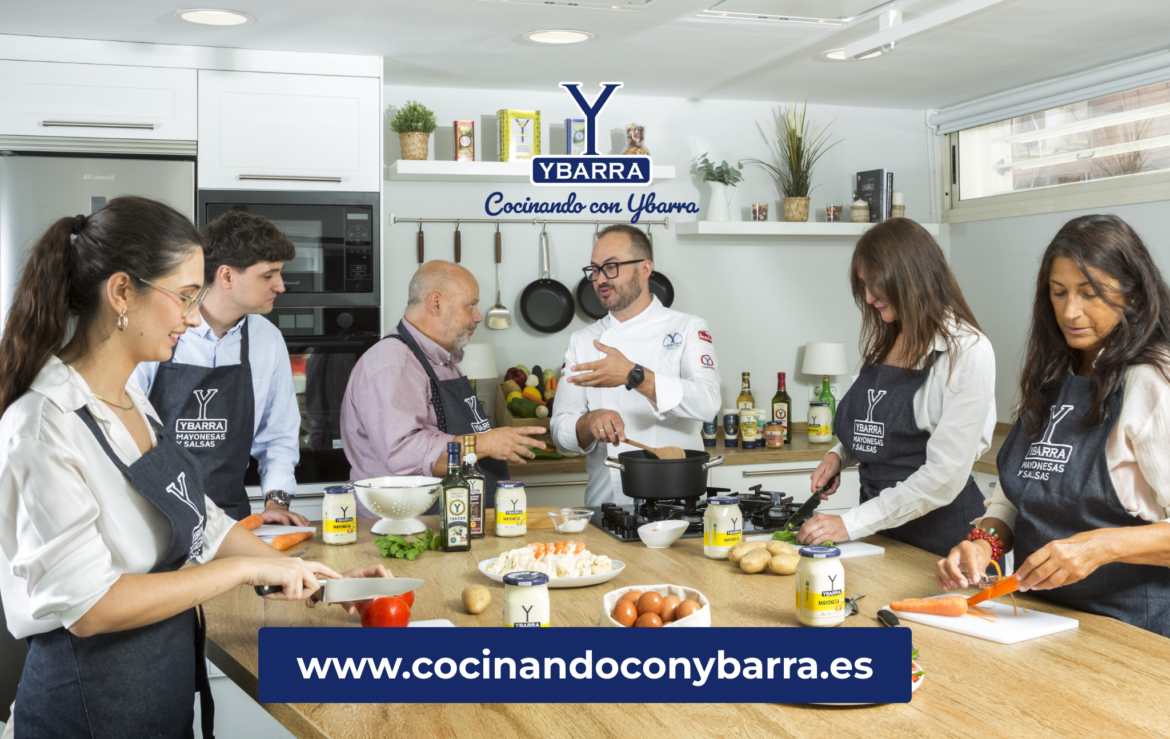 Ybarra inaugura ‘Cocinando con Ybarra’, su nueva escuela de cocina en el corazón de Sevilla