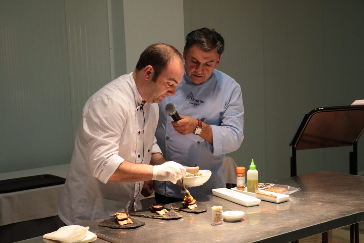 José Mário Magalhães lleva el sabor de Marvão a Almazán con su tapa ‘Barca do Sever’