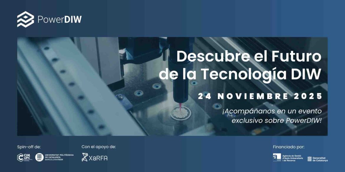 CIM UPC organiza su jornada de alto impacto ‘Descubre el futuro de la tecnología DIW’