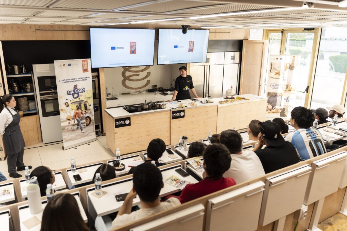 El Foie Gras conecta con las nuevas generaciones en el Basque Culinary Center 