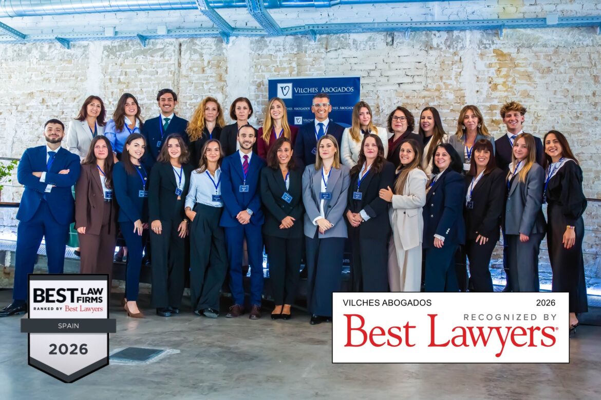 Vilches Abogados, reconocido como uno de los mejores bufetes por cuarto año consecutivo por ‘Best Lawyers’