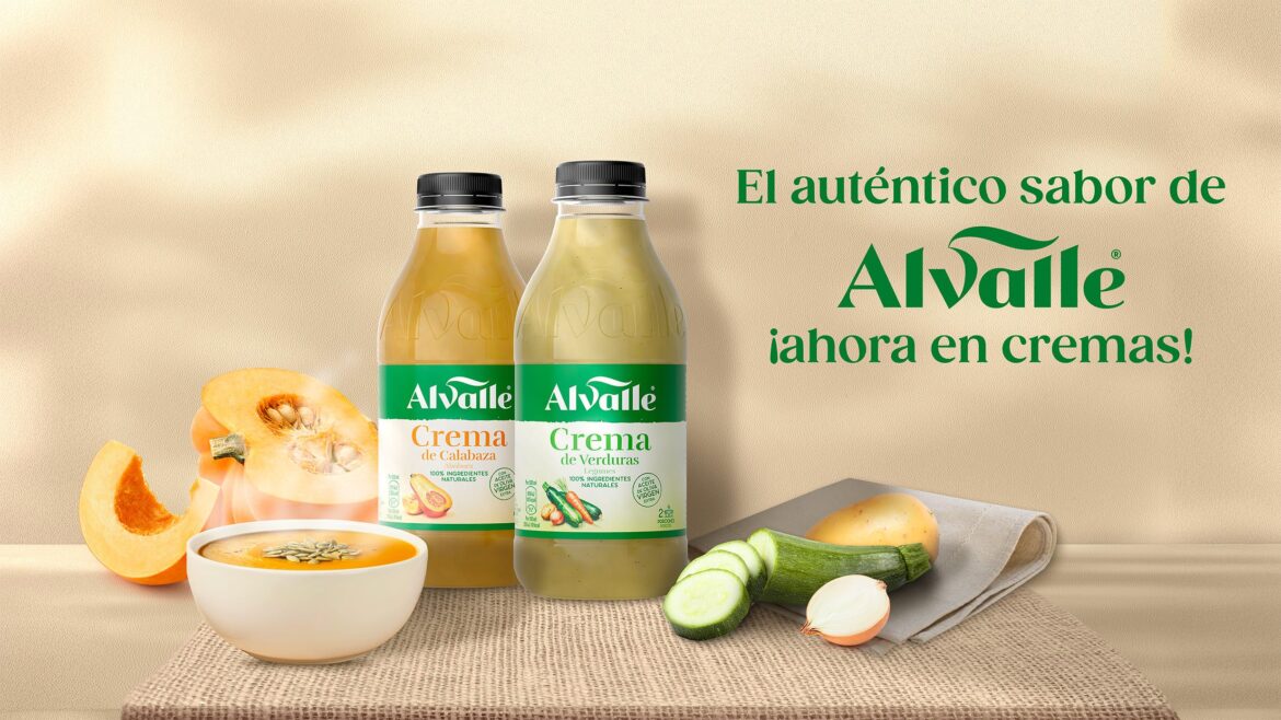Alvalle amplía su gama con el lanzamiento de sus nuevas cremas vegetales
