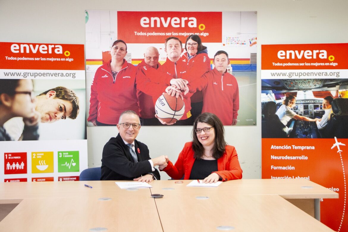 La inclusión como estrategia empresarial: la Fundación Claudia Tecglen y Envera aúnan fuerzas