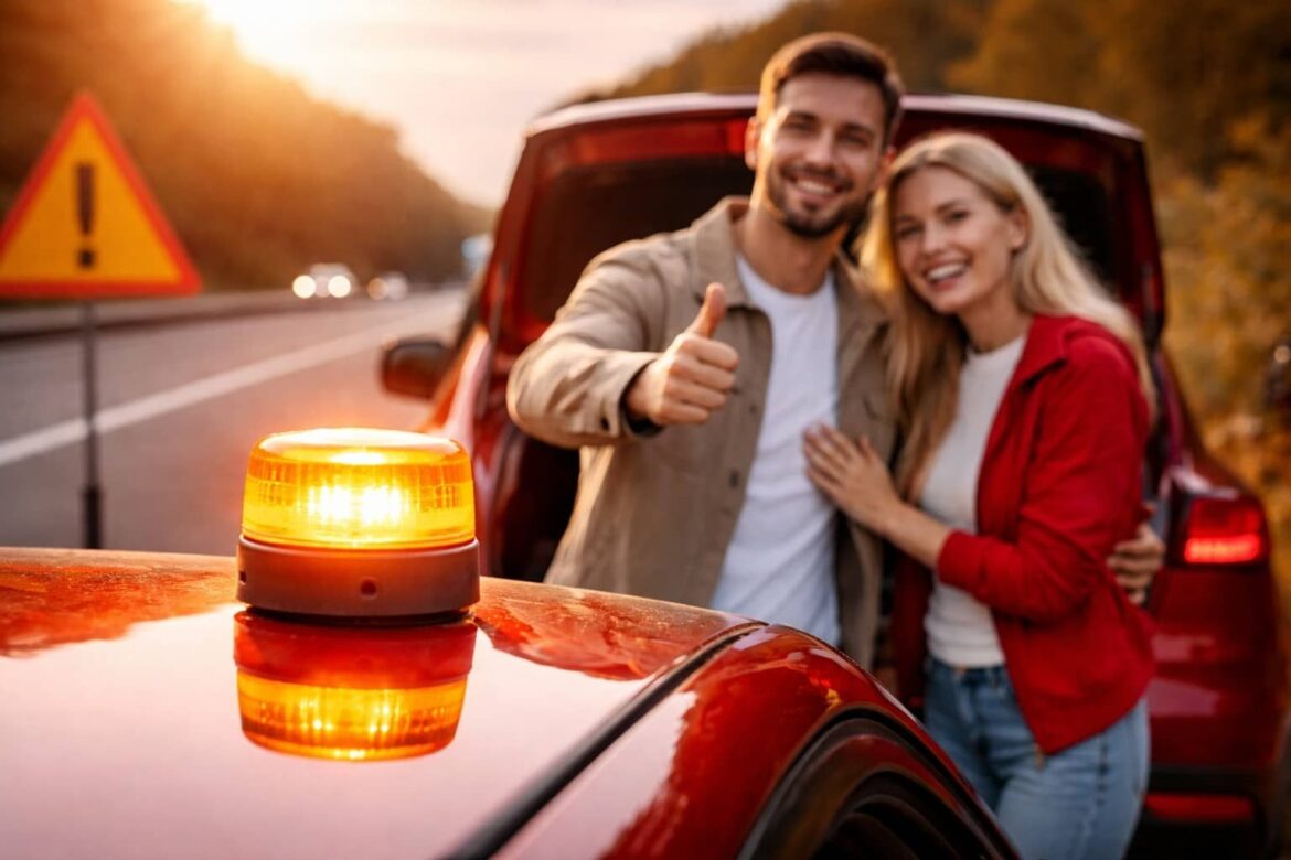 Megacity refuerza la seguridad vial con balizas V16 homologadas y entrega exprés ante la entrada en vigor de su obligatoriedad