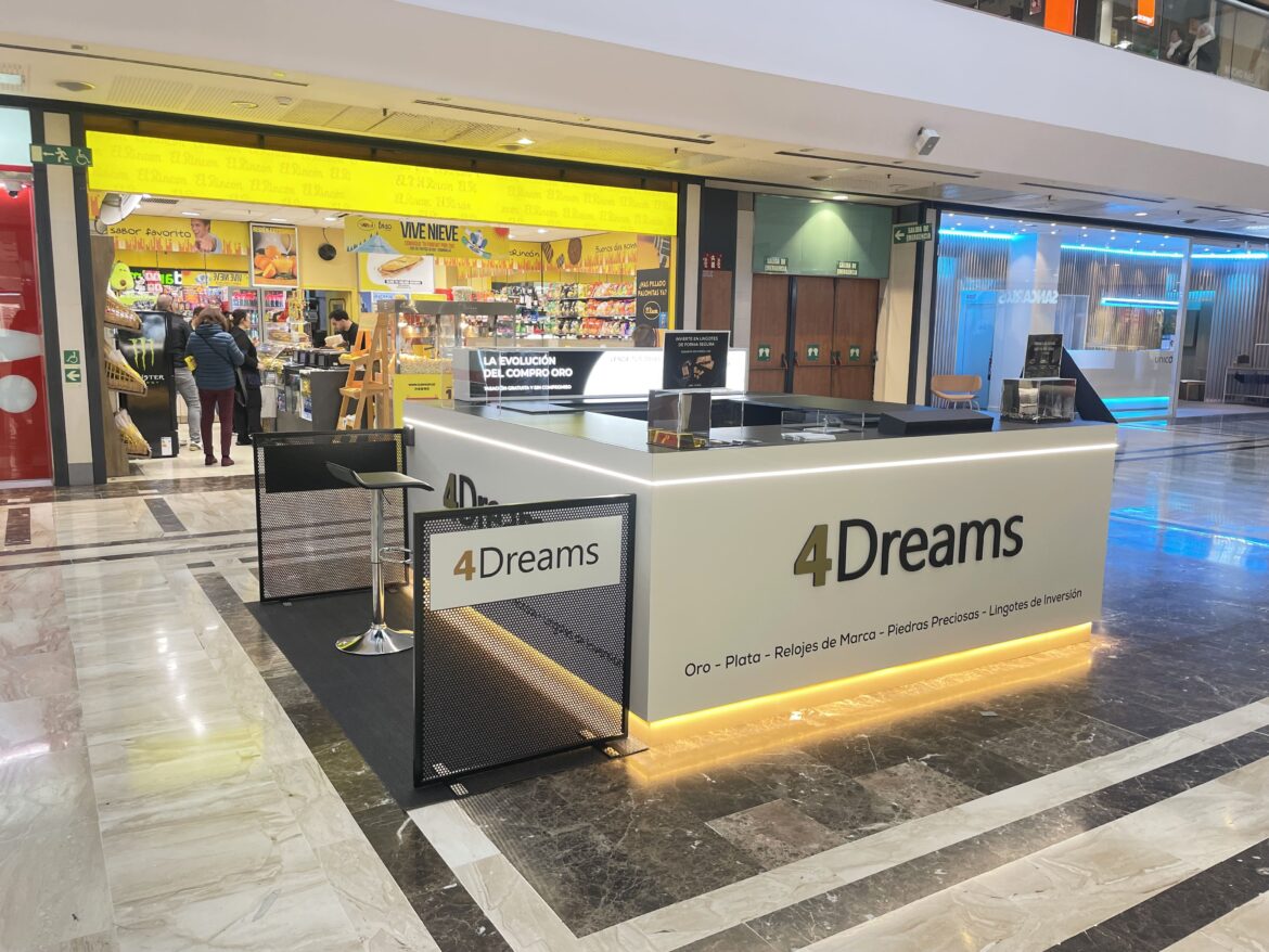 Zaragoza recibe al líder del compro oro 4Dreams con su stand 35