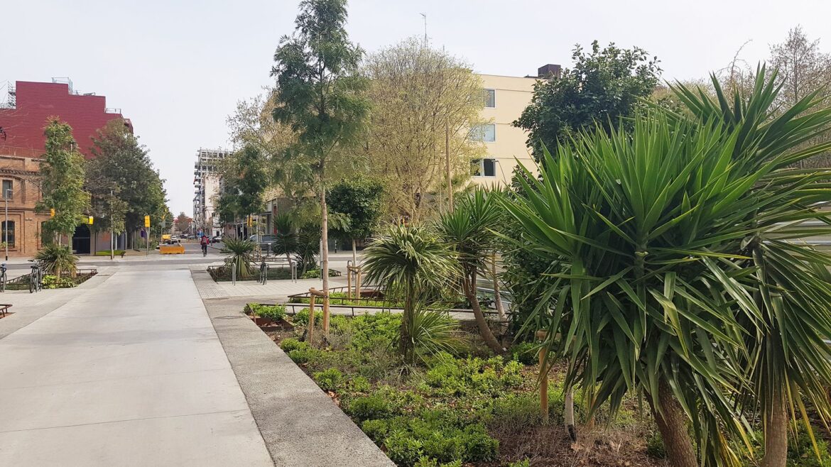 COPISA lidera la pacificación de la calle Pere IV y la Avenida Icària de Barcelona