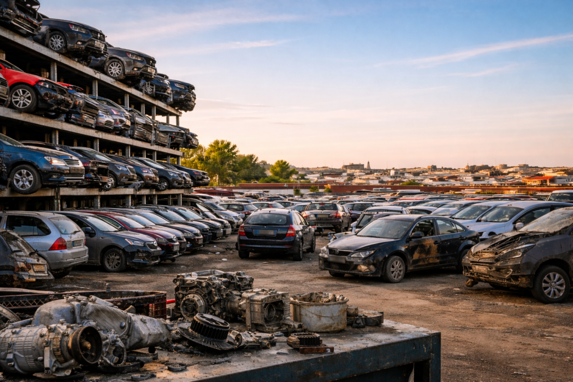 Desguaces Manuel y Benito refuerza su liderazgo entre los autodesguaces en Sevilla con un amplio stock de piezas de desguace