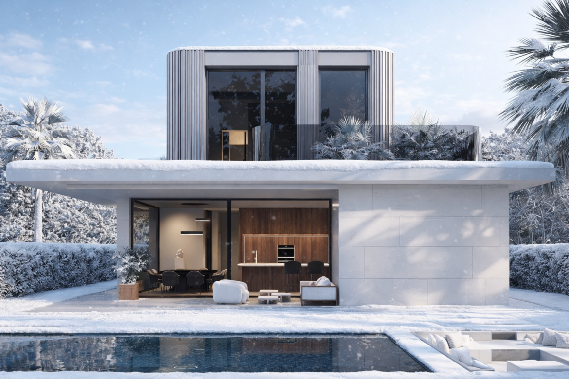 DMASC Arquitectos ayuda a diseñar una casa para el frío