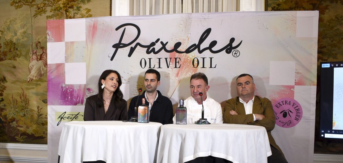 El chef Martín Berasategui, embajador de Práxedes Olive Oil, acompaña su presentación oficial en Madrid