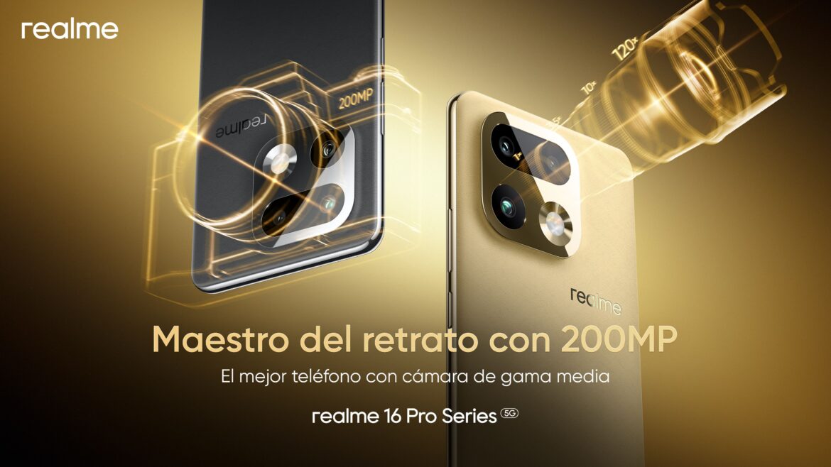 realme 16 Pro series introduce 200MP para llevar la fotografía de la gama media a otro nivel