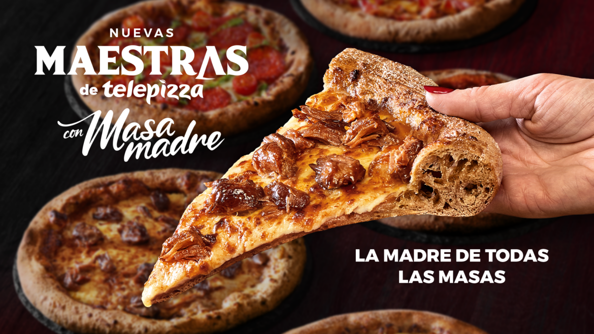 Pizzas con masa madre: Telepizza da un golpe en la mesa con una innovación pionera en el sector