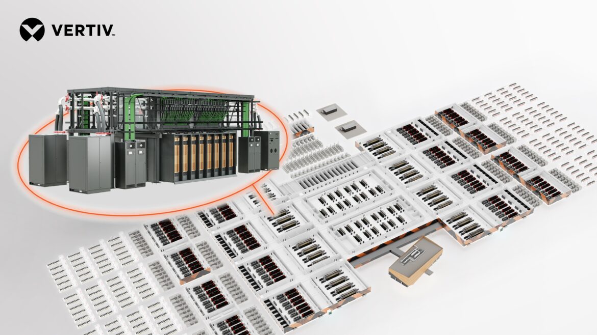 Vertiv aporta infraestructura física convergente a las «fábricas de IA» basadas en la plataforma Vera Rubin DSX de NVIDIA