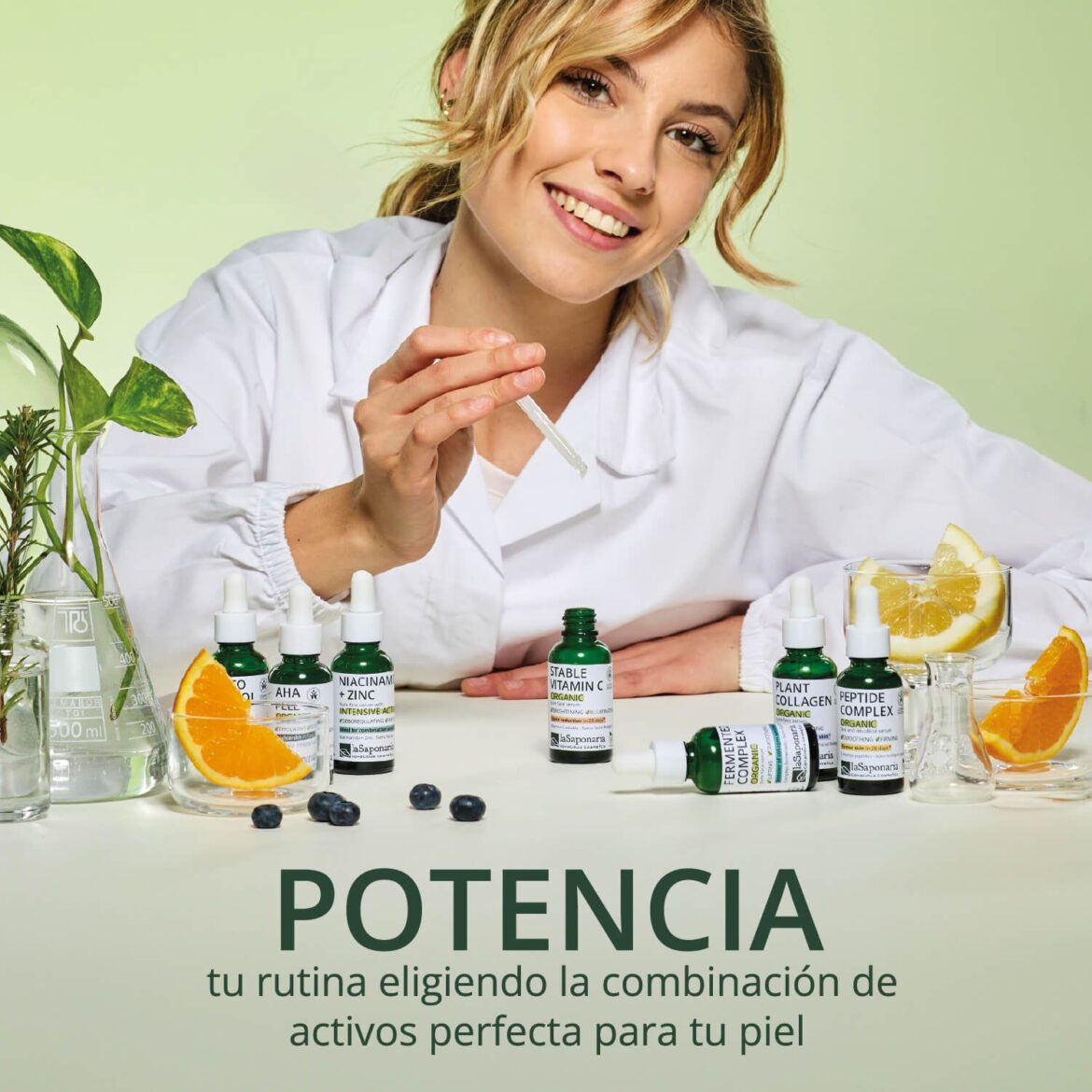 Personalizar y potenciar la rutina eligiendo la combinación de Activos Puros perfecta para cada piel