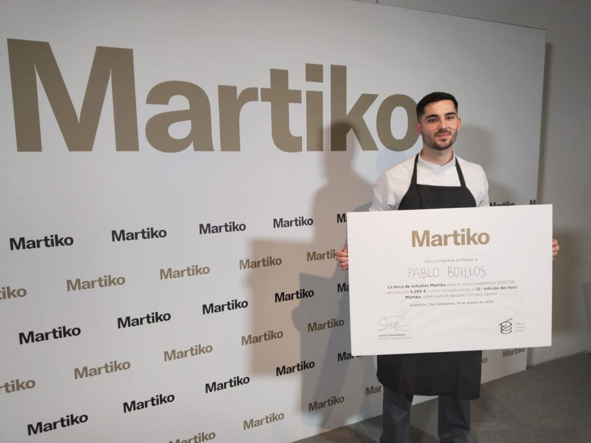 El pamplonés Pablo Boillos gana la duodécima edición del Reto Martiko en Basque Culinary Center