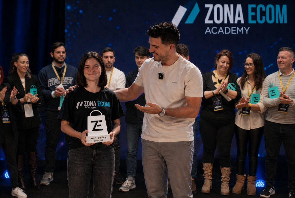 Una madre de dos hijas, alumna de Zona Ecom Academy, supera los 50.000? desde casa con su tienda online IA