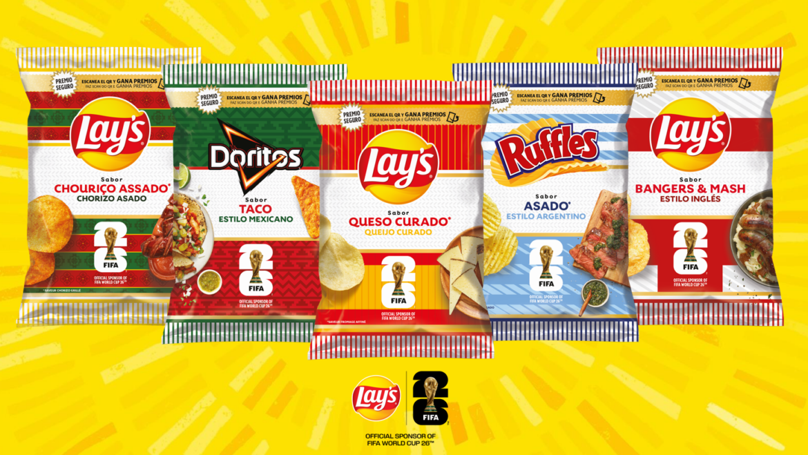 Lay’s acerca la emoción de la Copa Mundial de la FIFA con una edición limitada de cinco nuevos sabores