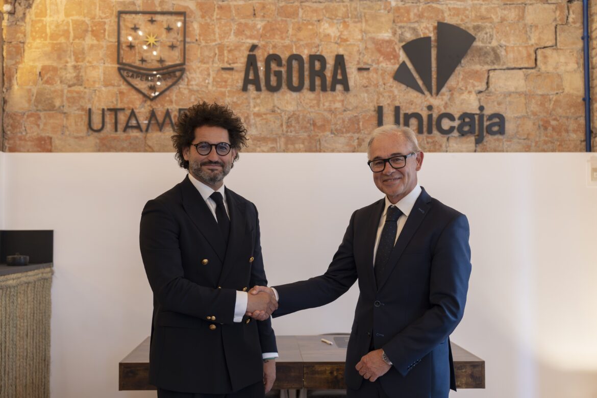 UTAMED y Unicaja consolidan Ágora, un espacio de pensamiento y diálogo con los referentes del momento