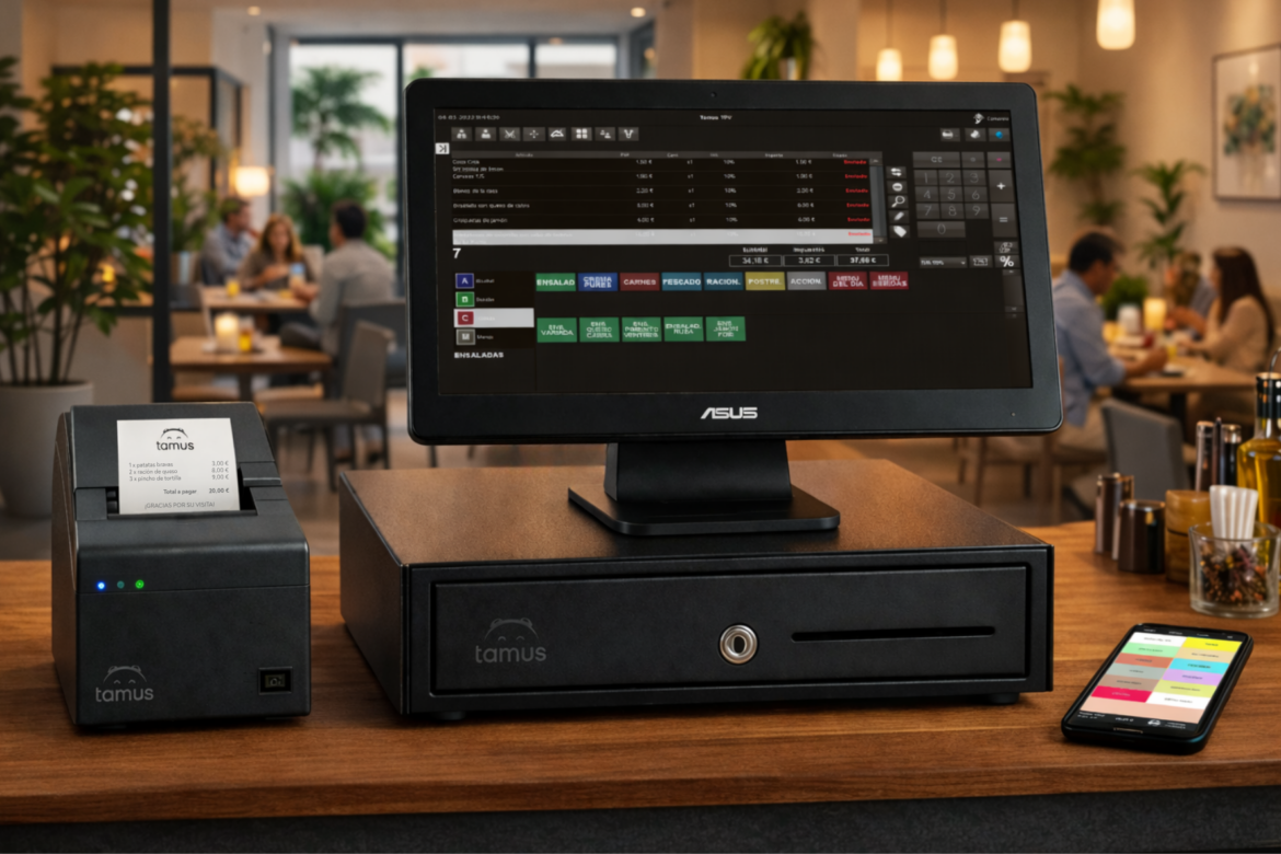 TicketBAI impulsa la renovación de los TPV en la hostelería vasca con soluciones como TAMUS
