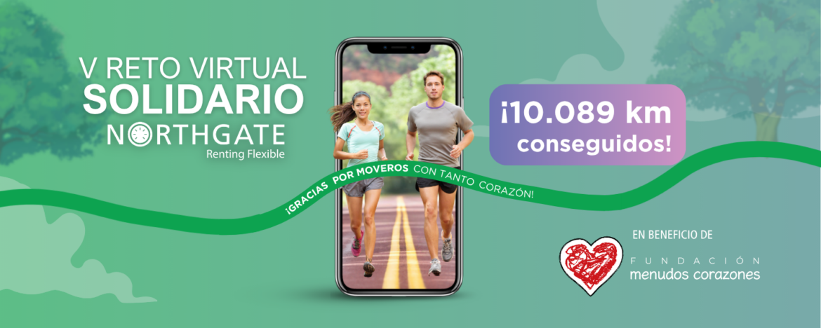 Northgate rompe récords en su V Reto Virtual Solidario por Menudos Corazones