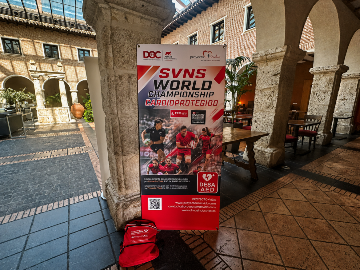 Las selecciones del Mundial de Rugby Seven se alojarán en hoteles cardioprotegidos en Valladolid