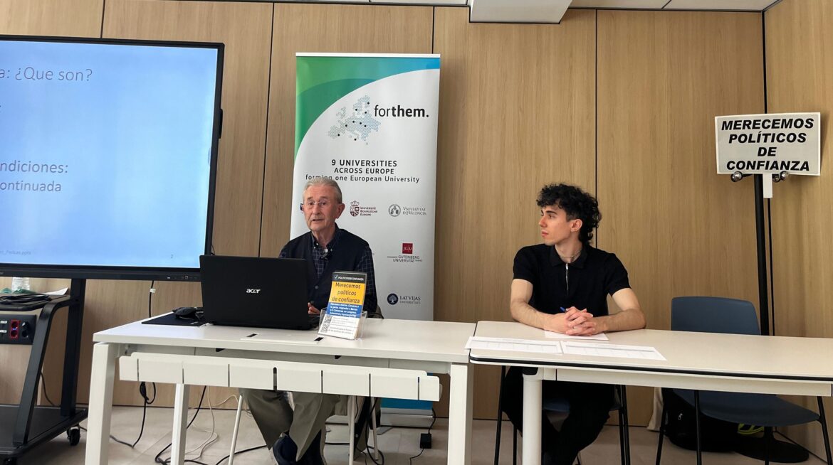 Políticos de Confianza defiende en la Democracy Week una mayor cercanía entre ciudadanía y representantes públicos