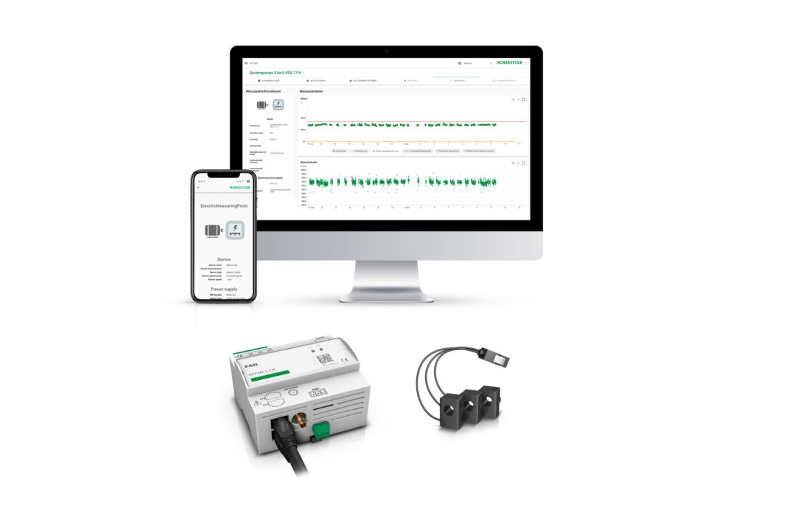 Schaeffler presentará en Advanced Factories 2026 FAG OPTIME E-CM, la solución para la monitorización de motores eléctricos