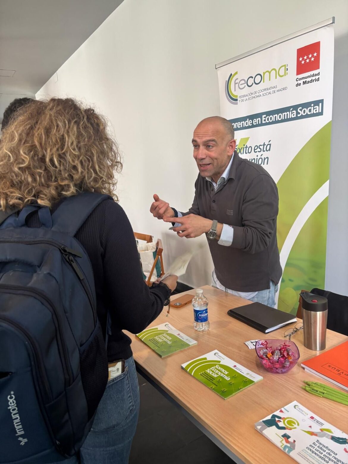 FECOMA refuerza su presencia en las ferias de empleo municipales para acercar la Economía Social a la ciudadanía
