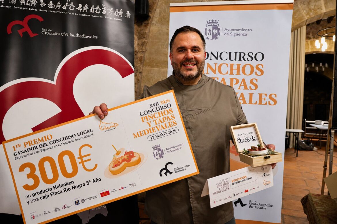 Rubén Urbano revalida el título de Chef Medieval seguntino con ‘Evolución’