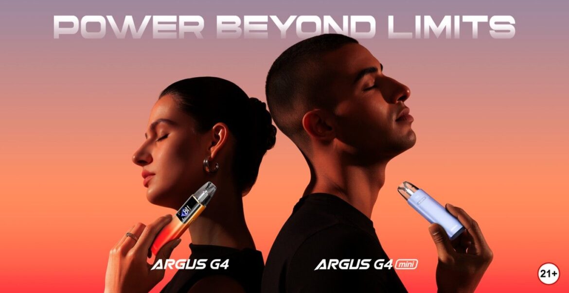 ARGUS G4 y ARGUS G4 mini de VOOPOO: un solo cartucho, tres experiencias distintas