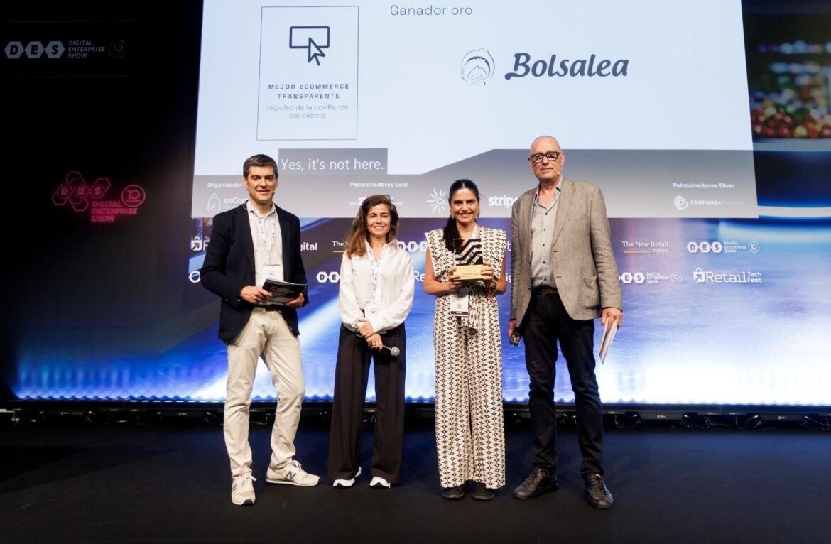 La transparencia como ventaja competitiva: Bolsalea gana el Oro al Ecommerce Más Transparente