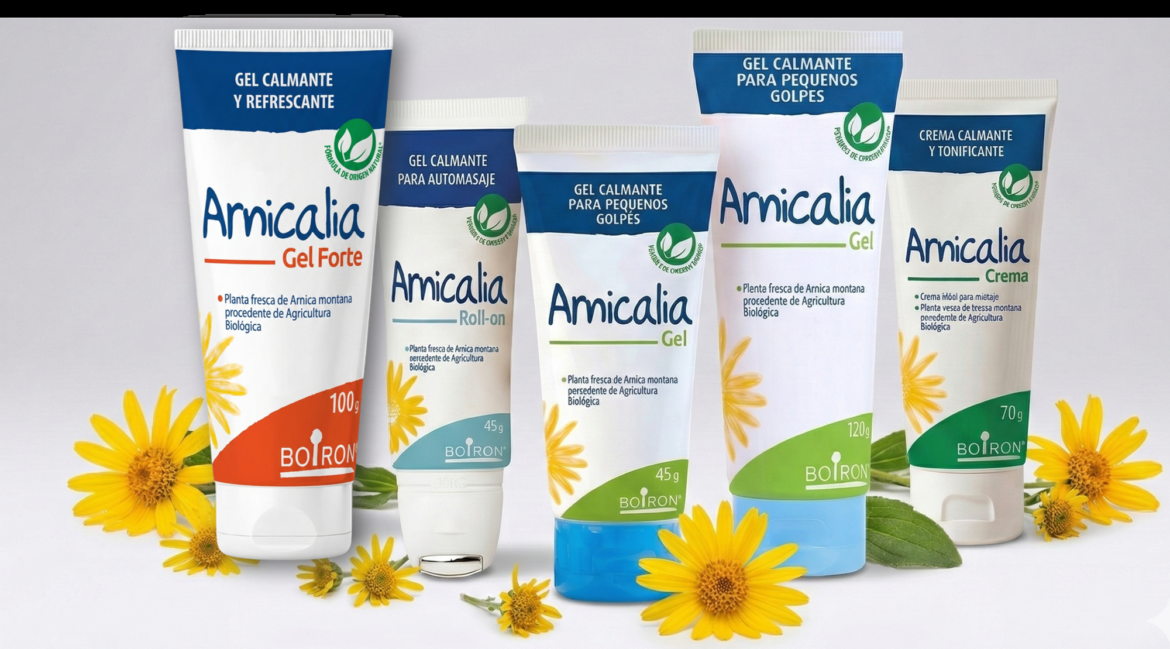 Boiron presenta Arnicalia, una nueva gama de productos con árnica montana procedente de agricultura biológica