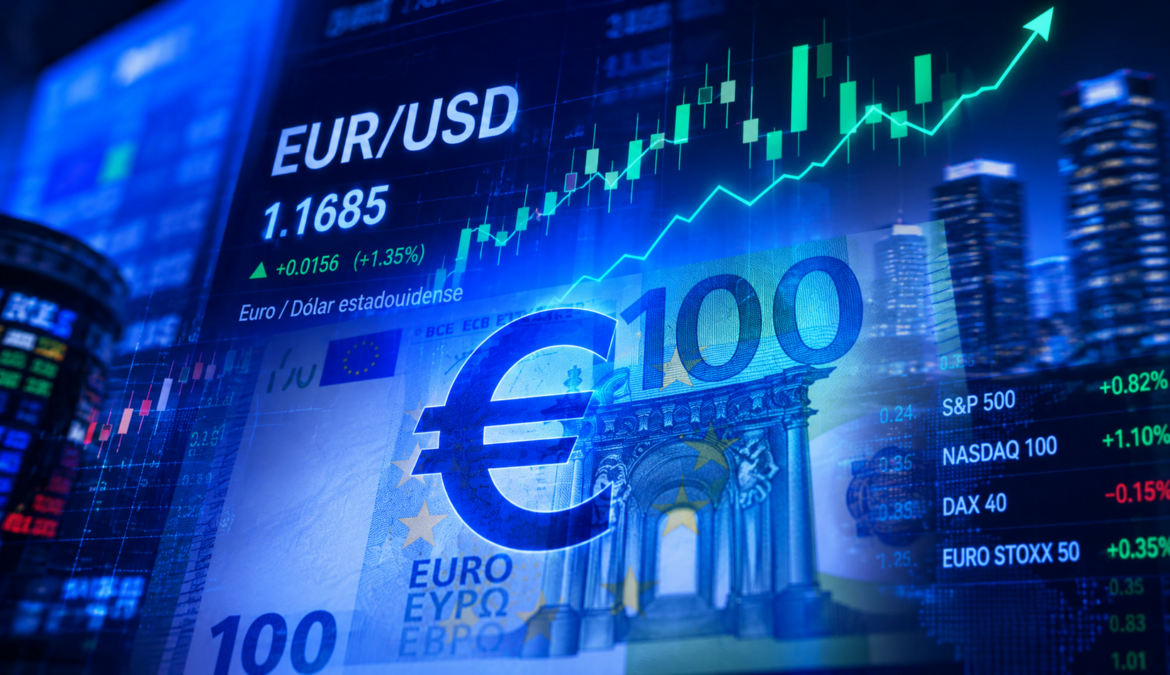 Cuando la fortaleza del euro se convierte en un problema: qué cambia para los inversores europeos