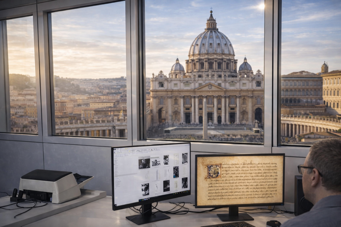 El Vaticano digitaliza 100 años de historia y la impulsará con IA