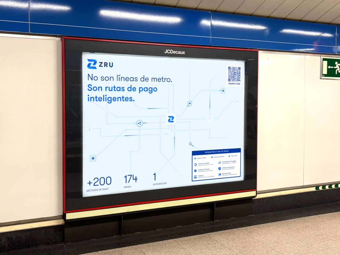 Zru lleva la orquestación de pagos a la calle en su apuesta por construir marca en España